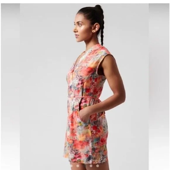 Athleta Marlow Floral Romper - Picture 3 of 11
